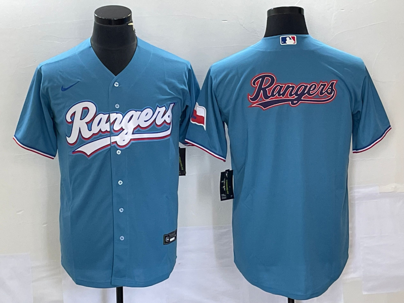 Men's Texas Rangers Blue Team Jersey